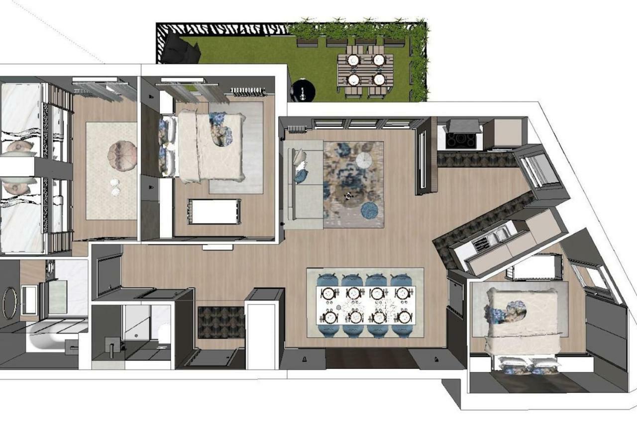 Bedland Apartment Bailly-Romainvilliers Ngoại thất bức ảnh